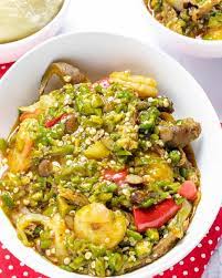 Soup Bowls - Seafood Okra